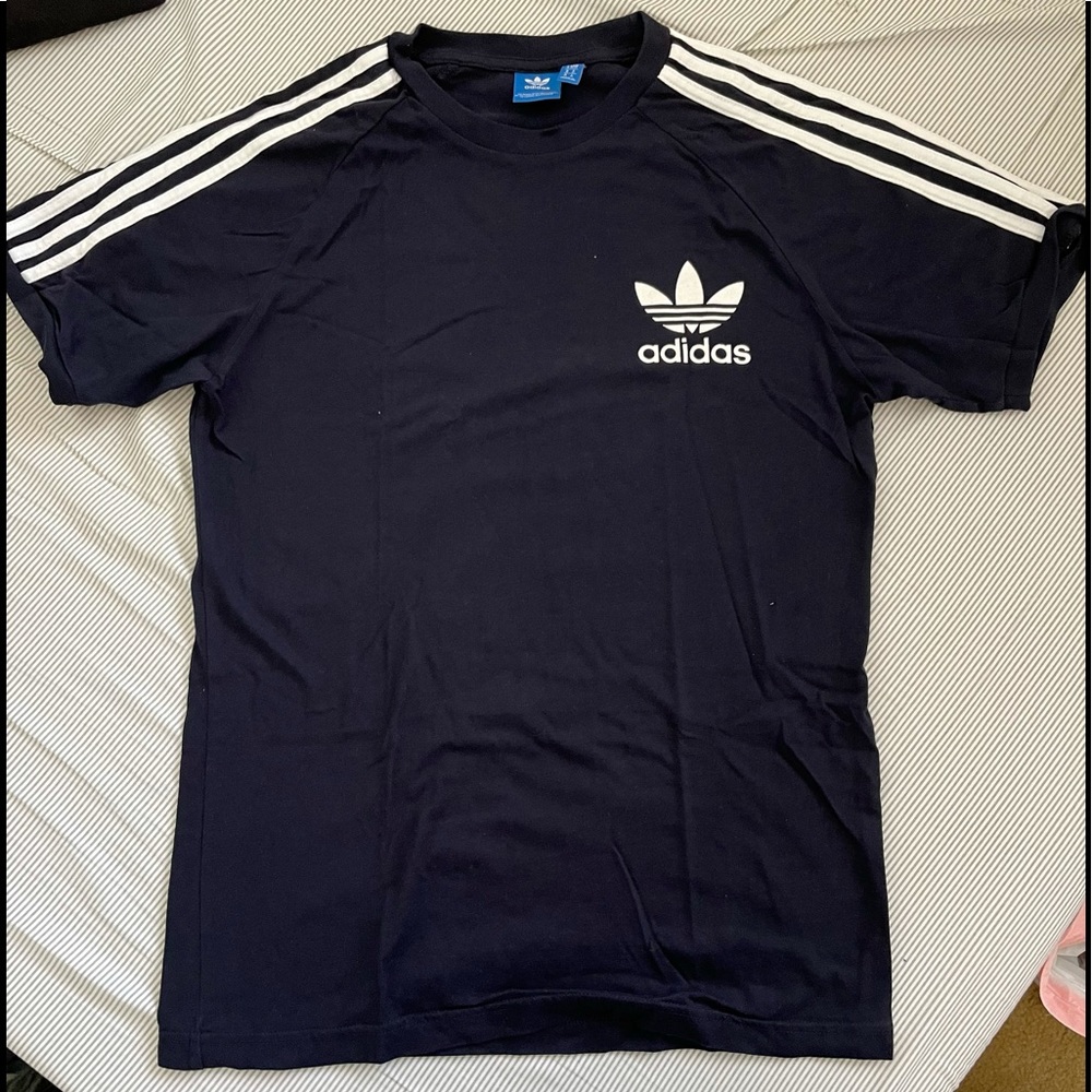 Adidas navy blue Tee